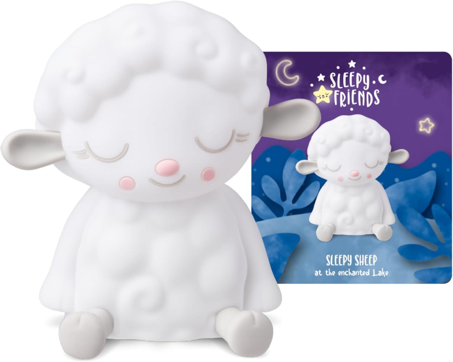 image:imageToniebox 2 Audio Player Bundle for Kids 1 with Sleepy Sheep Night Light Moon GrayMoon Gray