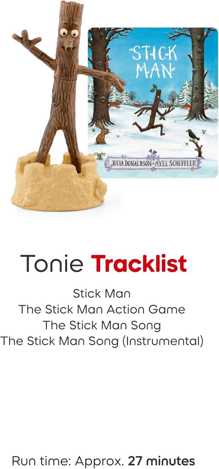 image:imageTonies Stick Man Audio Toy Figurine from Julia Donaldson