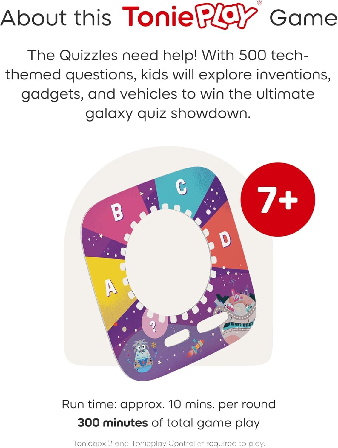 image:imageTonies Tonieplay Game The Quizzles All About Technology Requires Toniebox 2 amp Tonieplay ControllerGame Controller