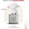Toniebox 2 Audio Player Bundle for Kids 1+ with Sleepy Sheep Night Light – Moon Gray(Moon Gray)