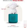 Toniebox 2 Audio Player Bundle for Kids 1+ with Sleepy Sheep Night Light – Moon Gray(Tropical Teal)