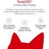 Toniebox 2 Audio Player Bundle for Kids 3+ with Lalalinos Akio, Cosmo, Scout Figurines and Tonieplay Game & Controller – Sunset Red(Sunset Red)