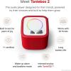 Toniebox 2 Audio Player Bundle for Kids 3+ with Lalalinos Akio, Cosmo, Scout Figurines and Tonieplay Game & Controller – Sunset Red(Sunset Red)