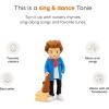 Tonies Beethoven’s Wig Audio Toy Figurine Featuring Classical Songs & Sing-Along Symphonies from The Greatest Classical Music Composers