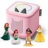 image:imageToniebox 2 Audio Player Disney Princess Bundle for Kids 3 with Ariel Moana Merida and Belle  Cloud Pink