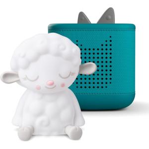 Toniebox 2 Audio Player Bundle for Kids 1+ with Sleepy Sheep Night Light – Moon Gray(Tropical Teal)