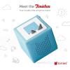 Toniebox 1 Audio Player Starter Set with Playtime Puppy – Listen, Learn, and Play with One Huggable Little Box – Red(Light Blue)
