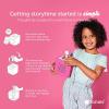 Toniebox 1 Audio Player Starter Set with Playtime Puppy – Listen, Learn, and Play with One Huggable Little Box – Red(Pink)