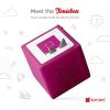 Toniebox 1 Audio Player Starter Set with Playtime Puppy – Listen, Learn, and Play with One Huggable Little Box – Red(Purple)