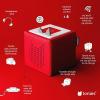 Toniebox 1 Audio Player Starter Set with Playtime Puppy – Listen, Learn, and Play with One Huggable Little Box – Red(Red)