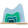 Tonies Mini Tabletop Shelf – Stores up to 25 Figurines – Rainbow(Mountain)