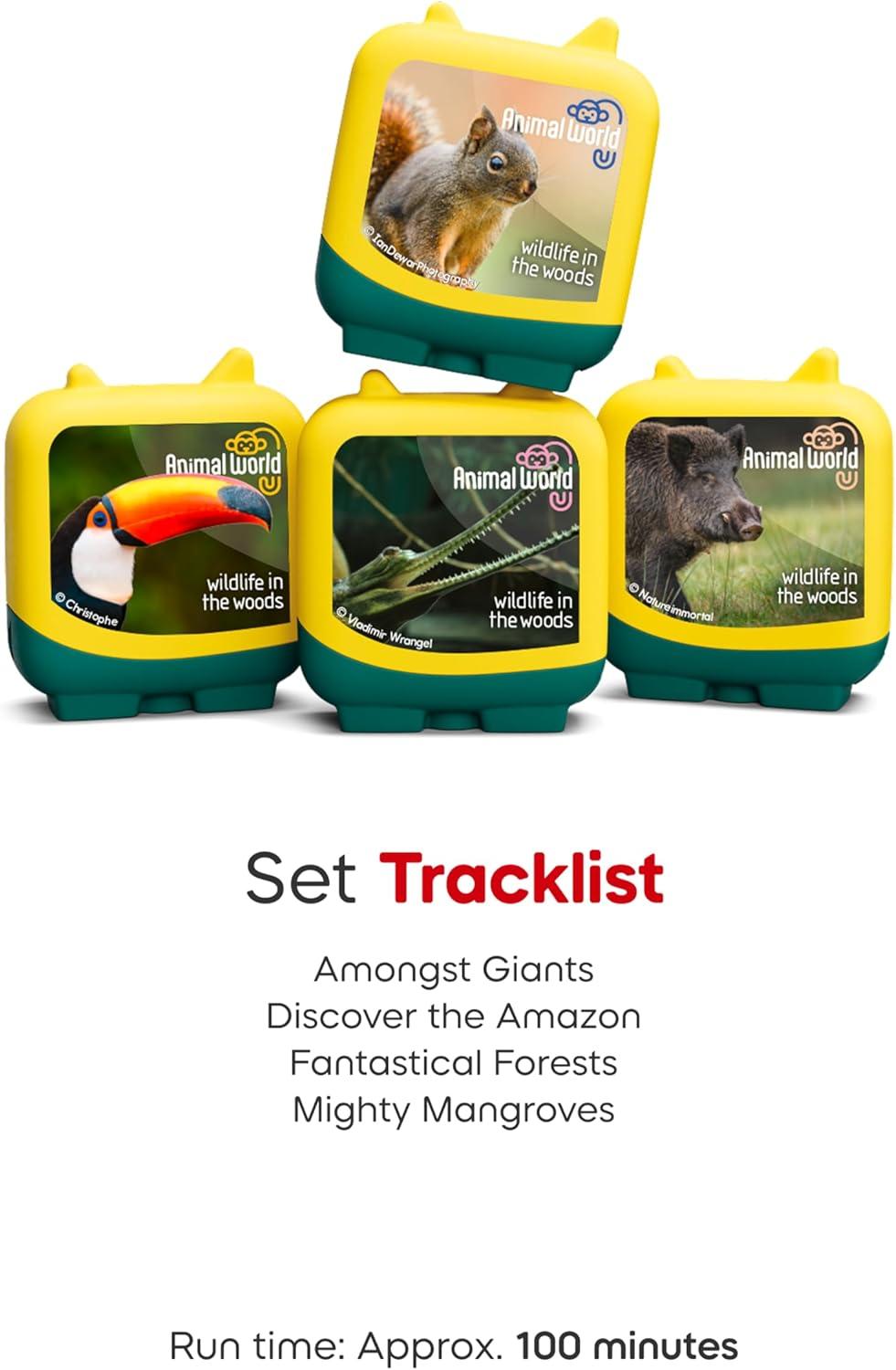 image:imageTonies Animal World Wildlife in The Woods Clever Set 4 Pack