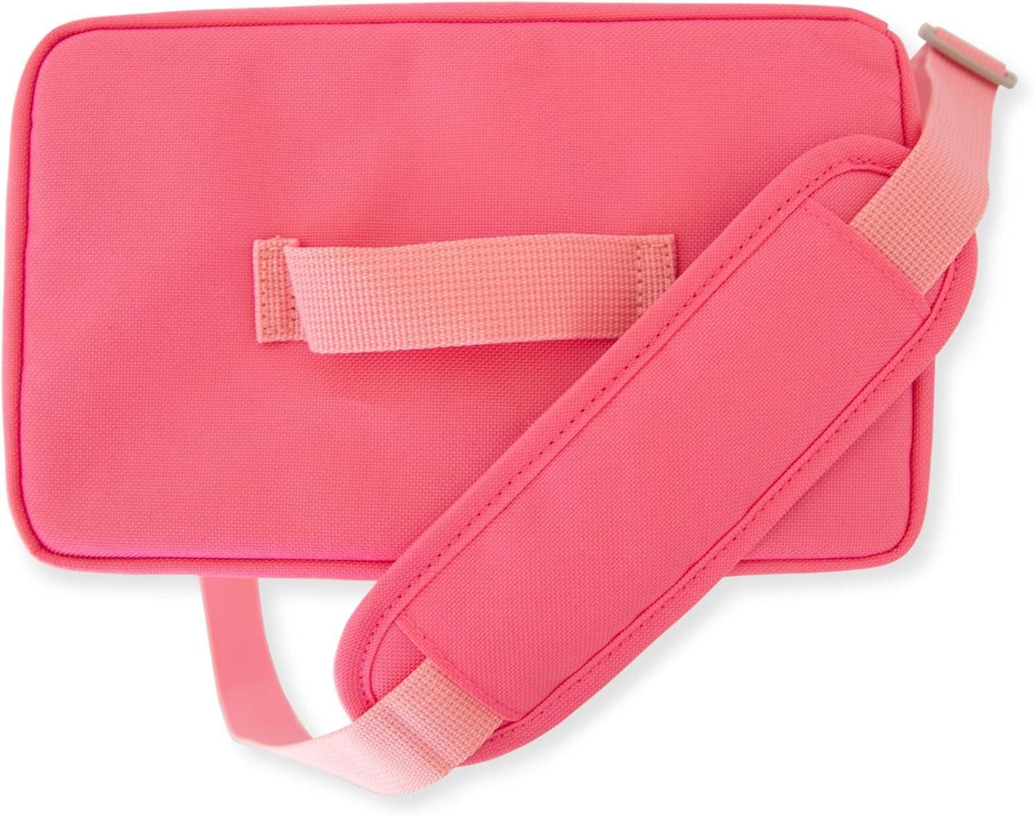 image:imageTonies Listen amp Go Travel Bag Secure Protection for your Toniebox Headphones Charging Station and 7 Characters Over the RainbowPink Over the Rainbow
