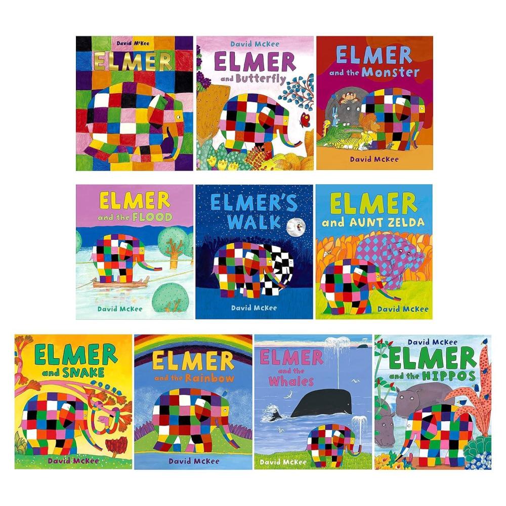 image:imageDavid McKee Elmer Series 10 Books Collection Set