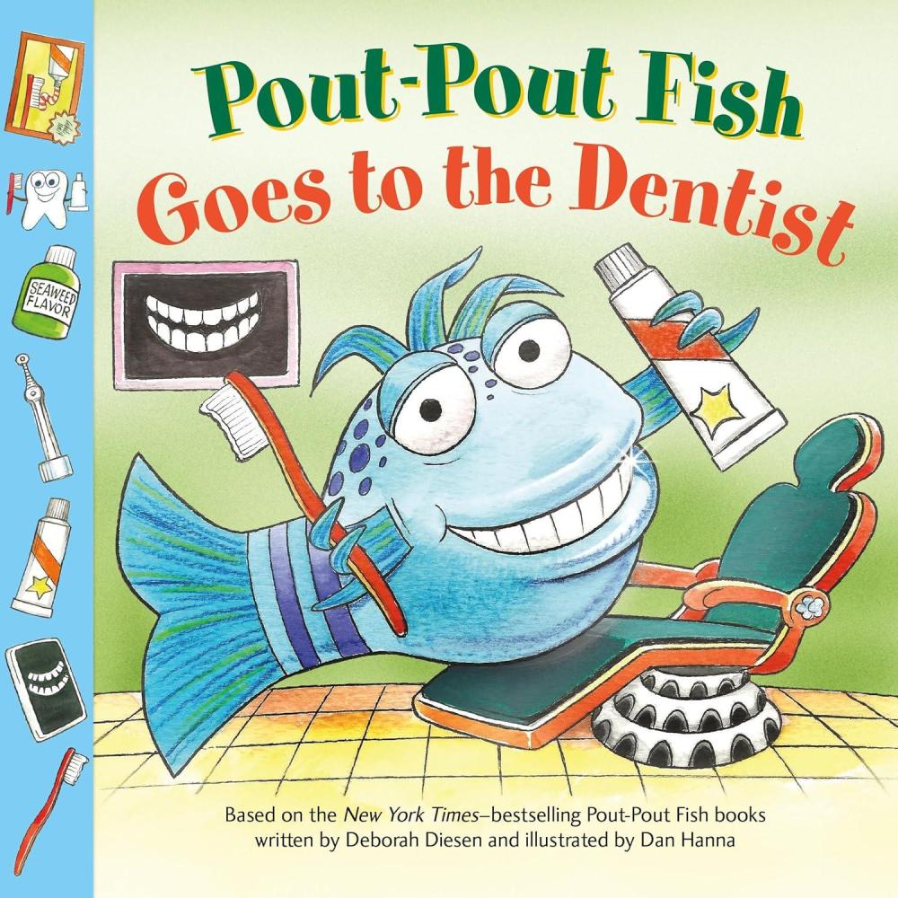 image:imagePoutPout Fish Goes to the Dentist A PoutPout Fish Paperback Adventure
