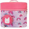 Tonies Listen & Go Travel Bag – Secure Protection for your Toniebox, Headphones, Charging Station, and 7 Characters – Over the Rainbow(Pink – Over the Rainbow)