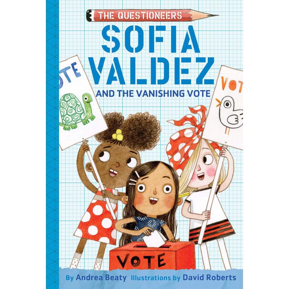 image:imageSofia Valdez and the Vanishing Vote The Questioneers Book 4