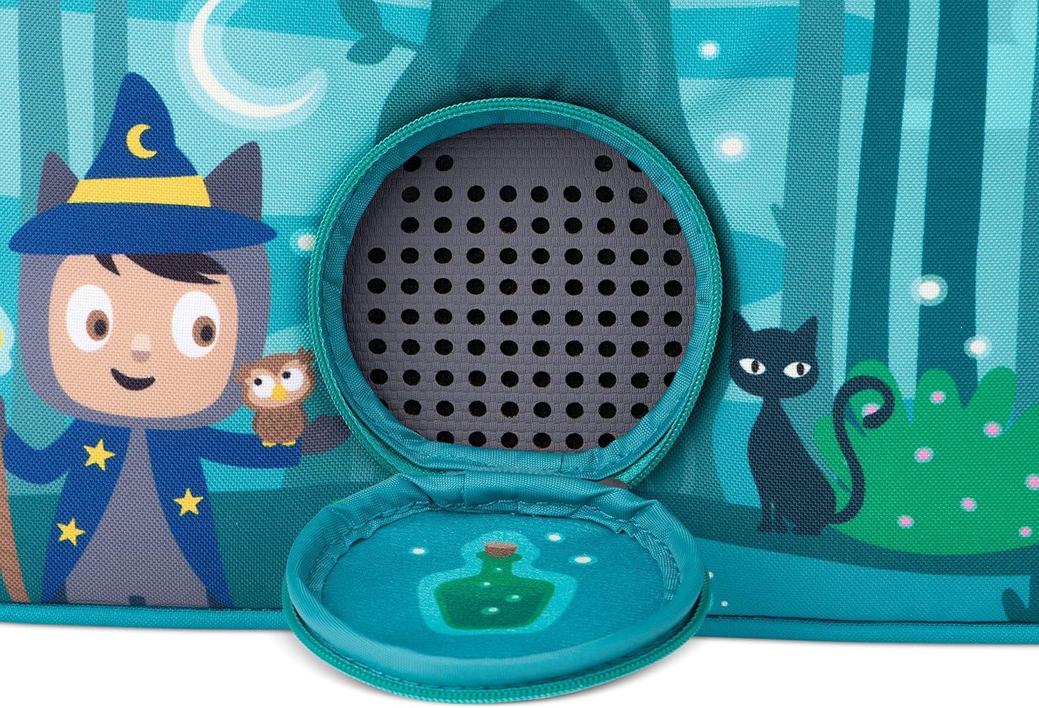 image:imageTonies Listen amp Play Bag Secure Protection for your Toniebox Headphones Charging Station and 6 Characters PAW PatrolEnchanted Forest