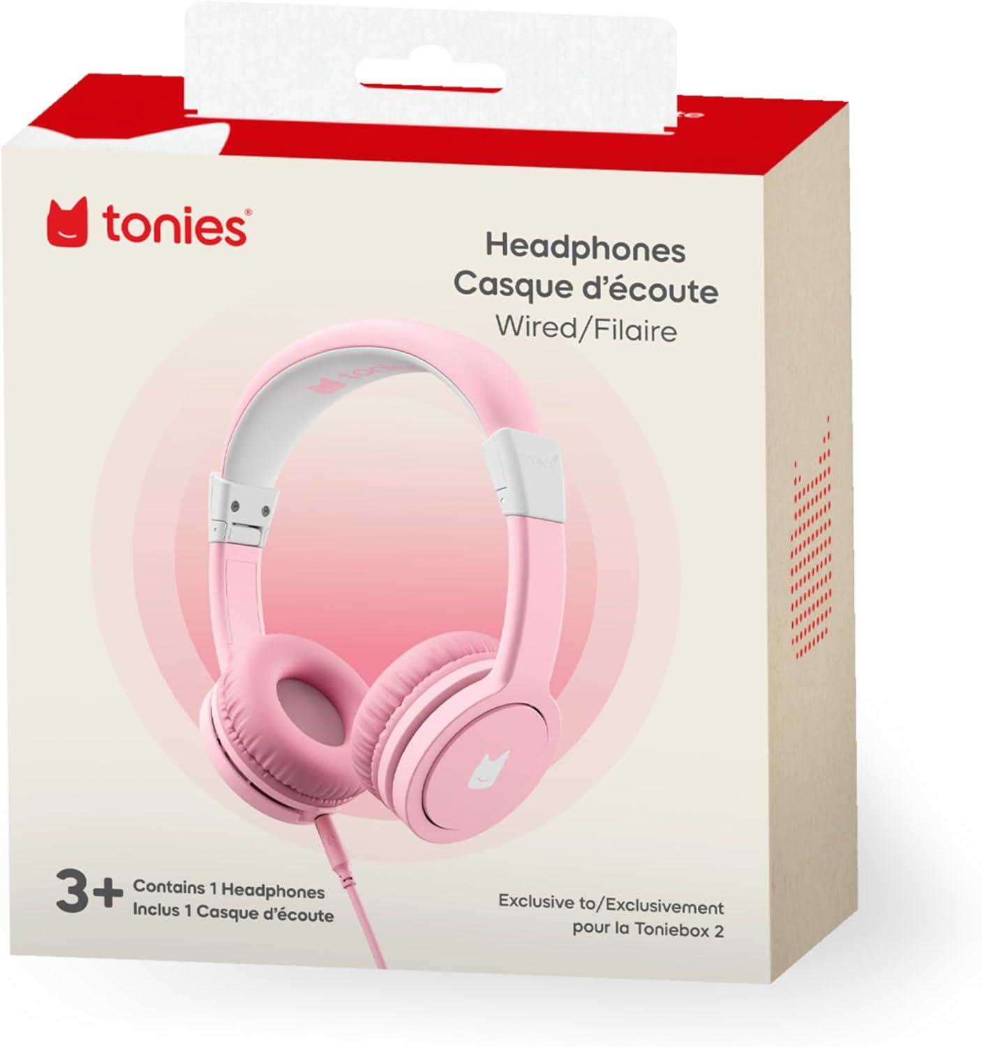 image:imageTonies Wired USB Type C Headphones for Toniebox 2 Tropical TealCloud Pink