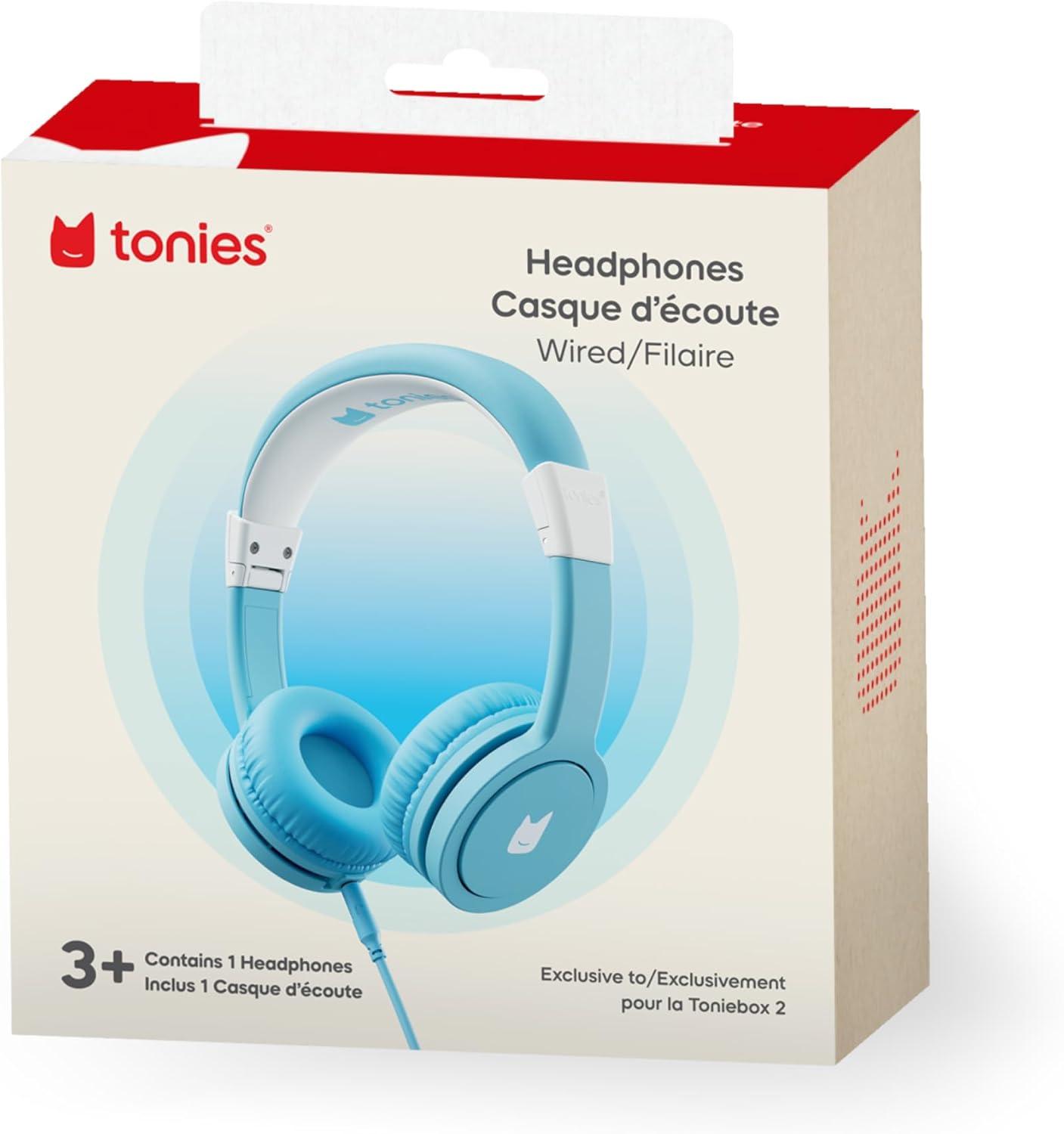 image:imageTonies Wired USB Type C Headphones for Toniebox 2 Tropical TealSky Blue