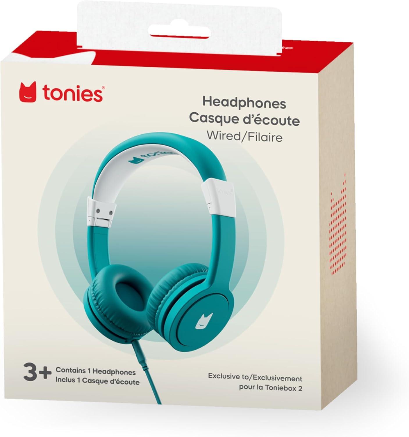 image:imageTonies Wired USB Type C Headphones for Toniebox 2 Tropical TealTropical Teal
