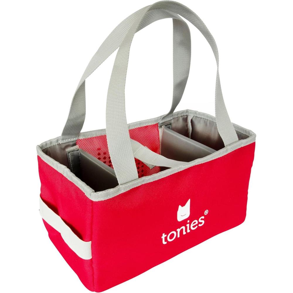 image:imageTonies Travel Bag Handheld Tote Bag for your Toniebox Headphones Charging Station and 10 Characters