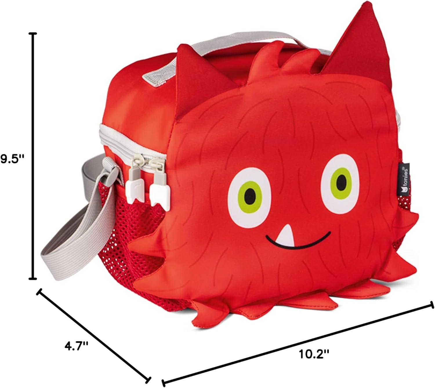 image:imageTonies Character Bag Travel Bag for your Toniebox Headphones Charging Station and 6 Figurines Lalalinos CosmoMonster