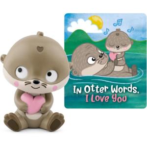 Tonies in Otter Words, I Love You Audio Toy Figurine
