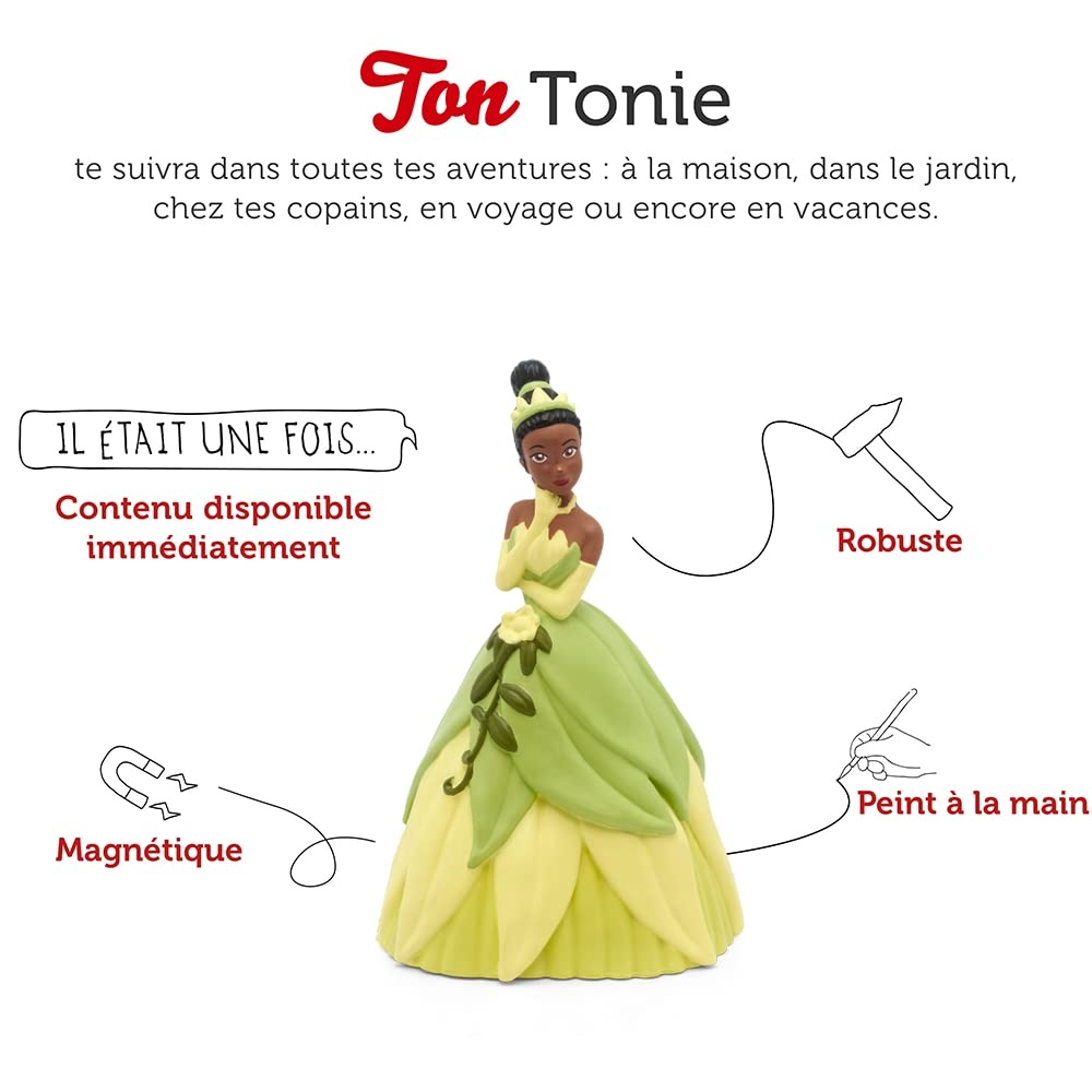 image:imageTonies Princess and the Frog Figure with Audio Story for Storyteller Toniebox Audioconte 3 Years and Up Storybox Sold Separately