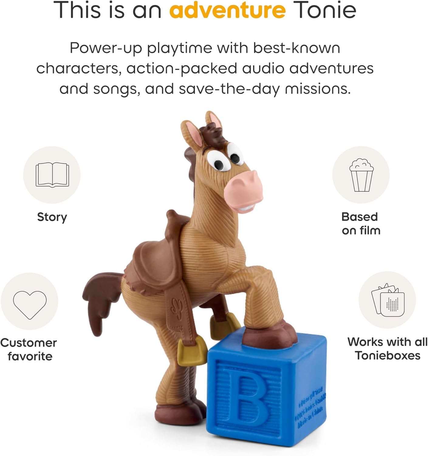 image:imageTonies Disney and Pixar Toy Story 5 Bullseye Audio Toy Figure