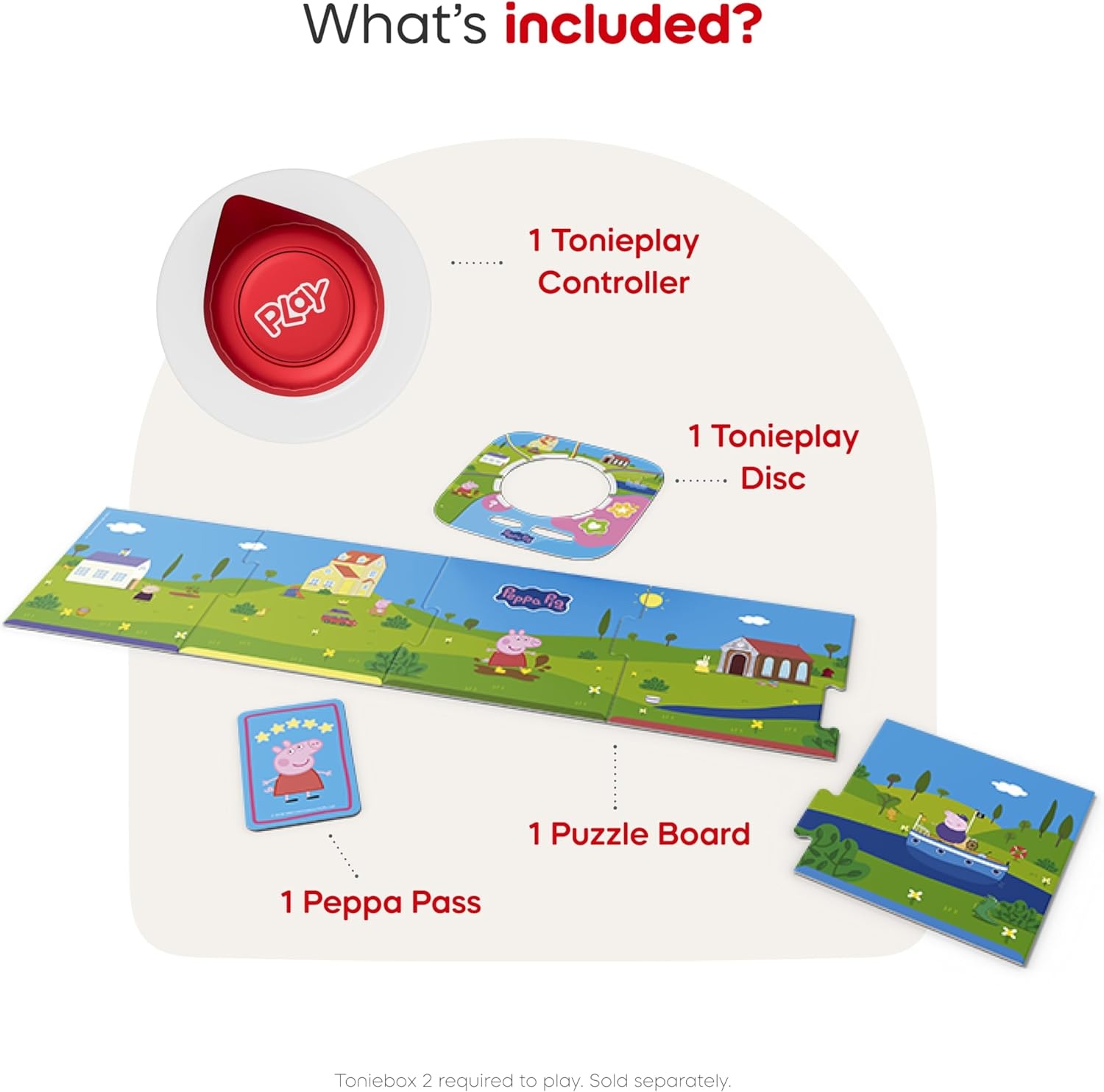 image:imageTonies Peppa Pig Playdate with Peppa Tonieplay Game Requires Toniebox 2 and ControllerGame Controller