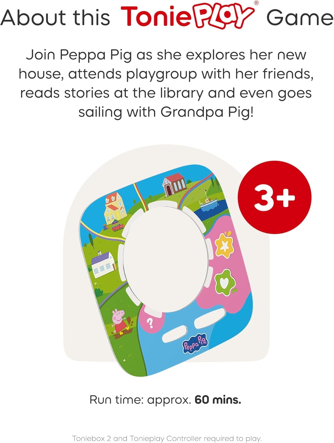 image:imageTonies Peppa Pig Playdate with Peppa Tonieplay Game Requires Toniebox 2 and ControllerGame