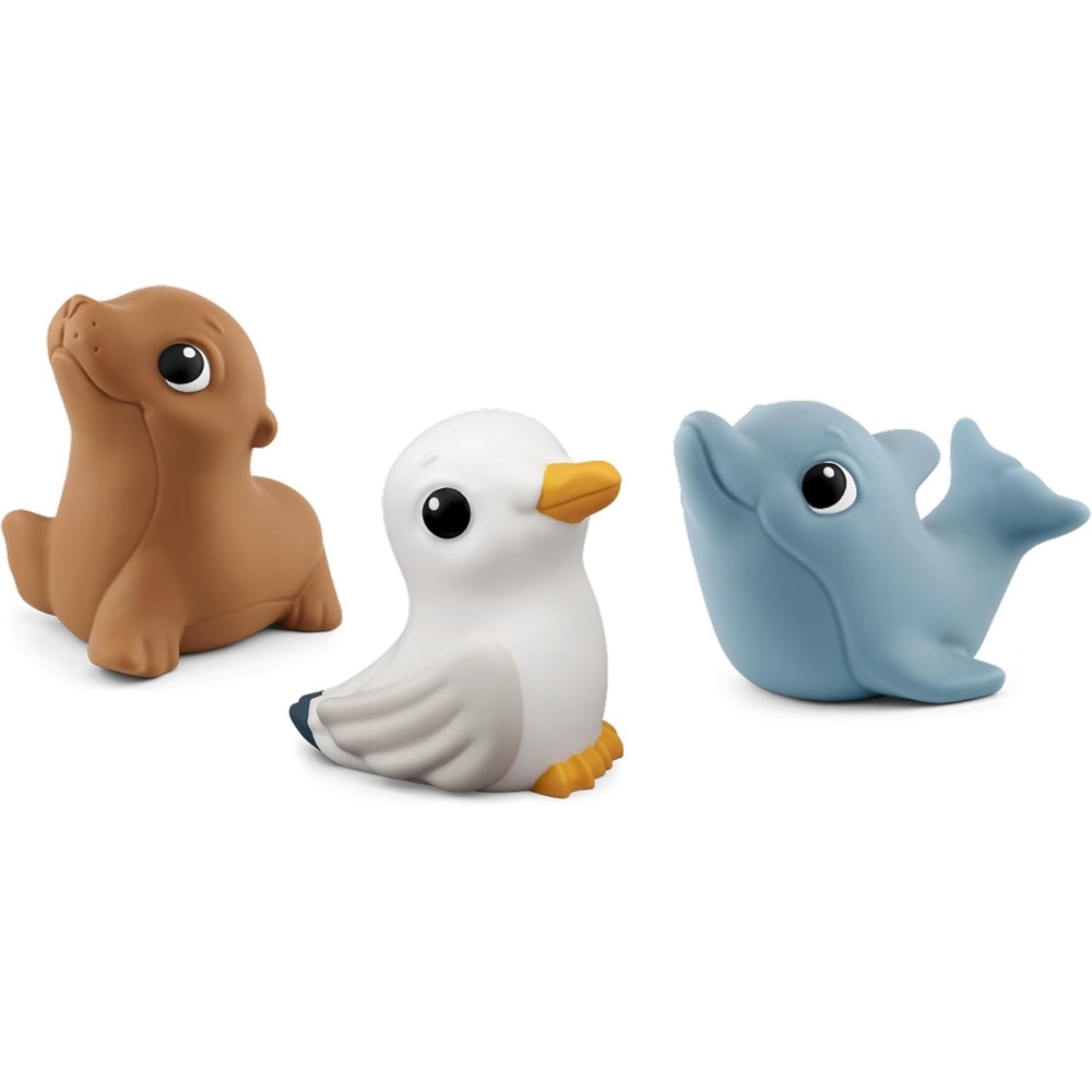 image:imageTonies My First Farm Set Seagull Seal and Dolphin Soft and Squeezable Audio Toy Figurines